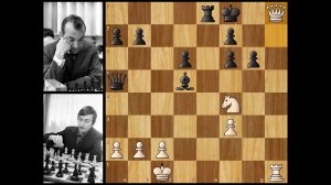 2-я партия Карпов - Корчной, финальный матч претендентов 1974 года, Москва. (1-0)