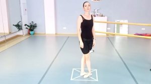 Положения en face, épaulement croise, épaulement efface