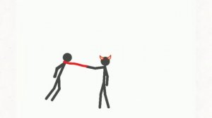 3я часть анимации бой стикменов "осознание силы"