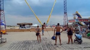 Витязево. Аттракцион "Рогатка". Просто жесть