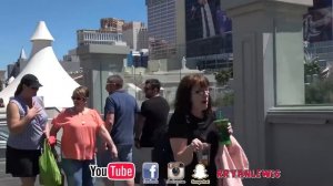 Пранк живой куст  Лас Вегас