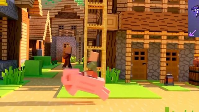 Озвучка Майнкрафт Анимации | версия 1.14. смотреть онлайн