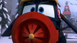 Роботы поезда,шип Дюк и Виктор. И их сын Шедоу младший