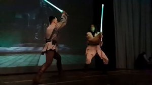Школа саберфайтинга на StarFans V