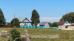 Летний день в татарской деревне.