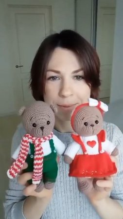Вязаные игрушки 🧸 Игрушки ручной работы 🤗