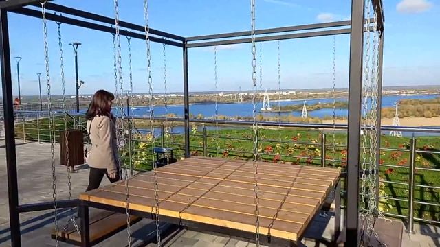 2021 г.ННовгород.пл. Сенная. Смотровая площадка. смотреть онлайн