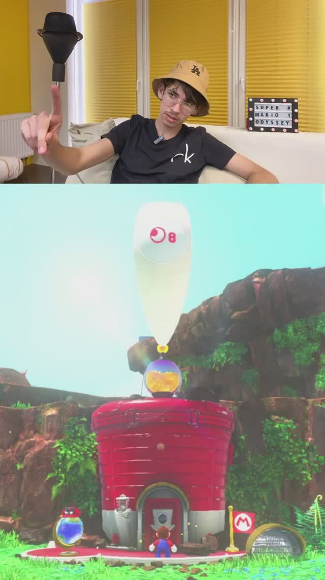 Заводим Летучий корабль в Super Mario Odyssey. На звук как Мустанг! Шляпное + Каскадное царство.