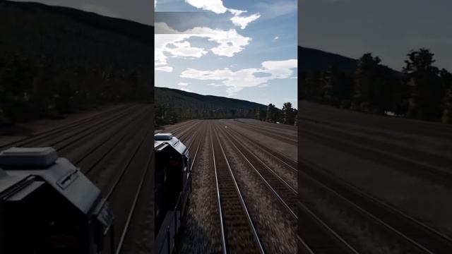 ВИД ИЗ КАБИНЫ МАШИНИСТА АМЕРИКАНСКОГО ПОЕЗДА Y-101 смотреть онлайн