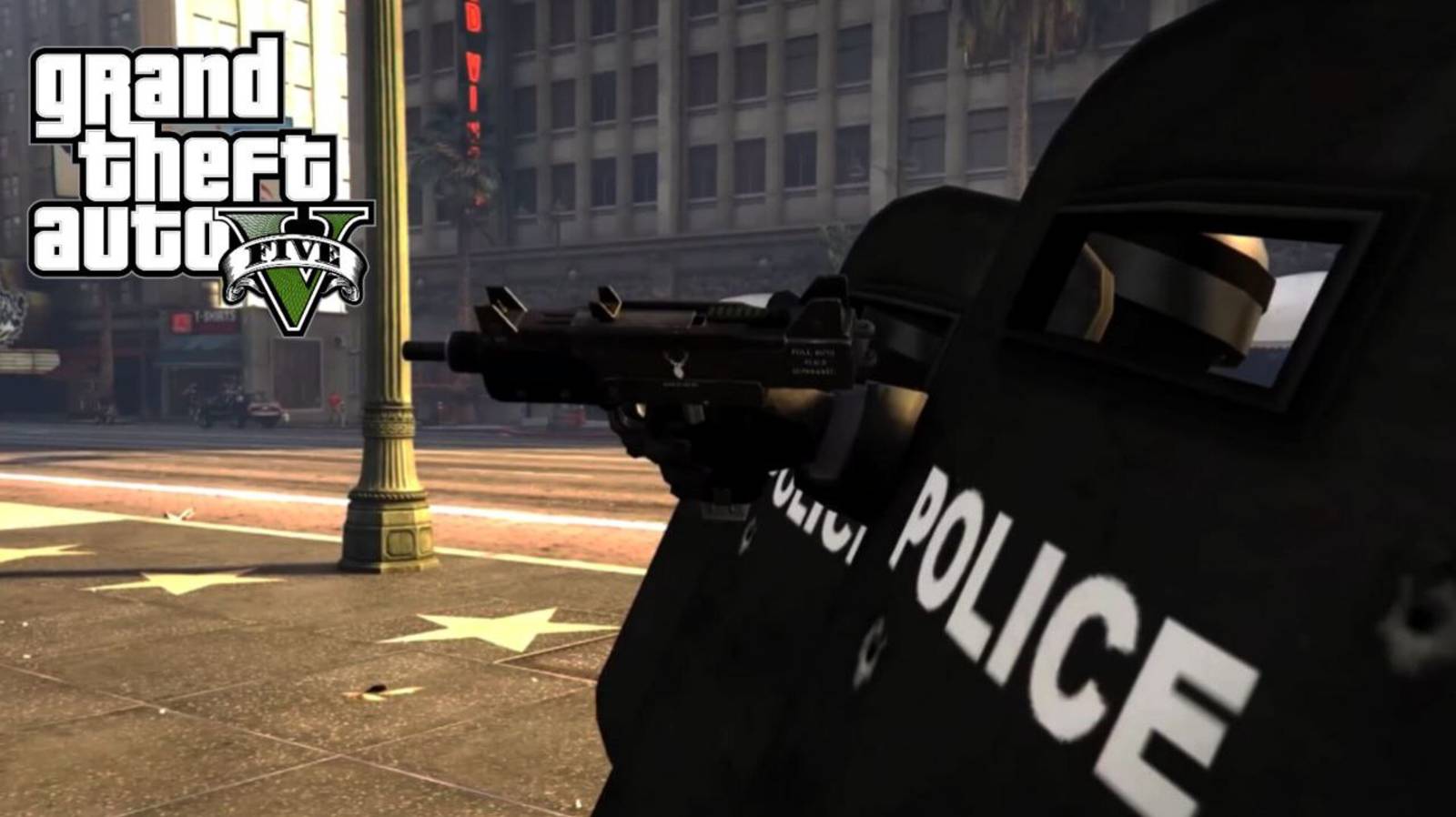Бронебойные щиты в GTA 5  не плохо бы в GTA Online