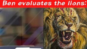 Бен оценивает львов: | Ben evaluates the Lions:
