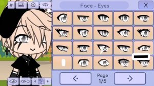 ~туториал~по морганию и закрытия глаз в гаче