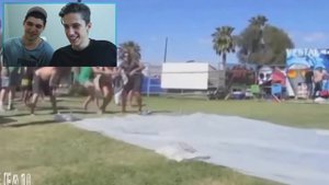 САМЫЕ УЖАСНЫЕ СЛУЧАИ НА ВОДНЫХ ГОРКАХ СНЯТЫЕ НА КАМЕРУ!