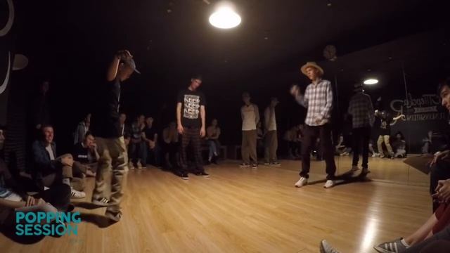 Cacao PIMP vs NIKO vs Горожанин  |1/2 FINAL popping 1x1| POPPING SESSION 4 смотреть онлайн