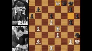 Победа Светозара Глигорича над Бобби Фишером, Лейпцигская олимпиада 1960 года, ГДР.