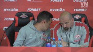 Деян Станкович назвал всех своих футболистов героями и львами после победы "Спартака" над "Динамо"