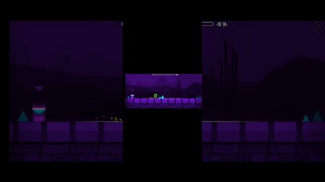Прохождения 1 уровня (Press start) в geometry dash