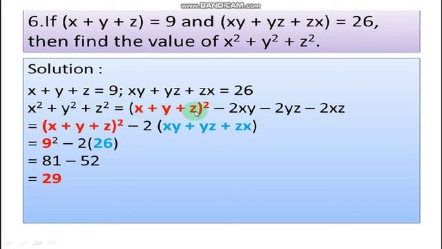 9th maths New BooksExercise 3.4 problem 567 8