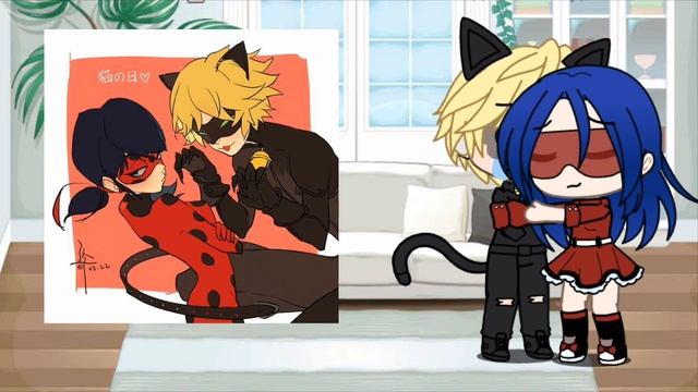 Реакция леди баг и Супер кот на их шипы #1 смотреть онлайн