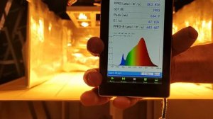 Мощная фитолампа 420W на светодиодных COB матрицах