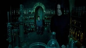 Снейп и Гарри Поттер