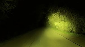 Светодиодная фара дальнего свечения желтого цвета KM3236SY