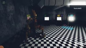 смерть Виллема Афтона в костюме спрингбони. (анимация моя)