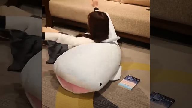 #whale large shark whale plush pillow смотреть онлайн