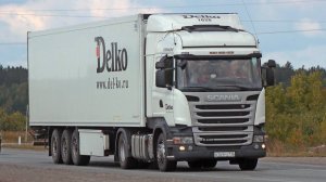 Опоздал на выгрузки,пробки , ДТП четвертый рейс в #delko . Замена ламп ближнего света Scania r440