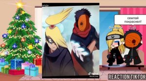 Реакция персонажей Наруто на ТикТок | Тоби + Дейдара = ТобиДей | Шип | Gacha club