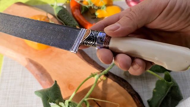 Уникальный пчак из бивня моржа. Почему клык моржа самый лучший из бивней на рукояти ножа - p4aki.ru