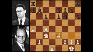 Последняя, 24-я партия Бронштейн - Ботвинник, матч на первенство мира 1951 года, Москва.