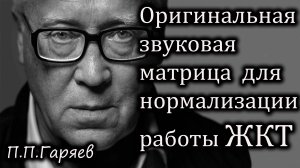 Звуковая матрица П.П. Гаряева — Поддержка ЖКТ (желудочно-кишечного тракта)