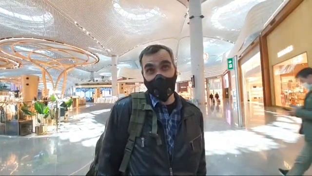 Обстановка в аэропорту Стамбула сейчас. Турция 12 апреля