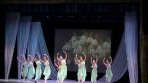 Танец Подснежник.  Школа танка Елены Морозовой.  Подольск  ДК Октябрь. 03.03.2024