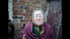 Бабка говорит частушки с матами