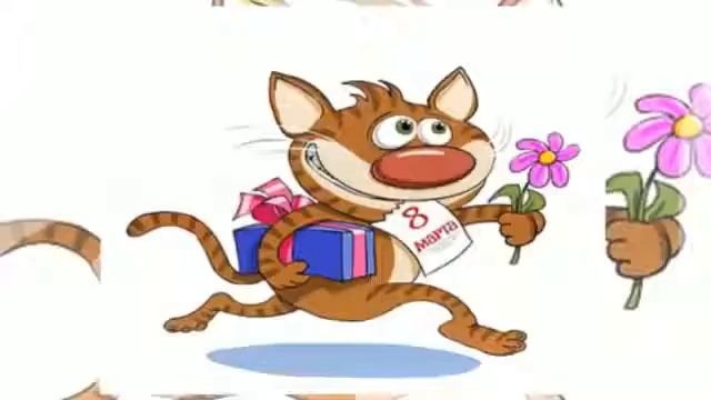 Красивое поздравление с 8 марта для бабушки смотреть онлайн