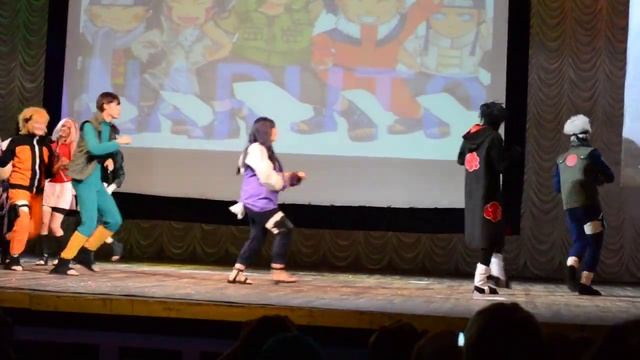 VI Благовещенский Аниме Фестиваль. Групповое дефиле. Naruto Shippuuden (Conoha's life) смотреть онлайн