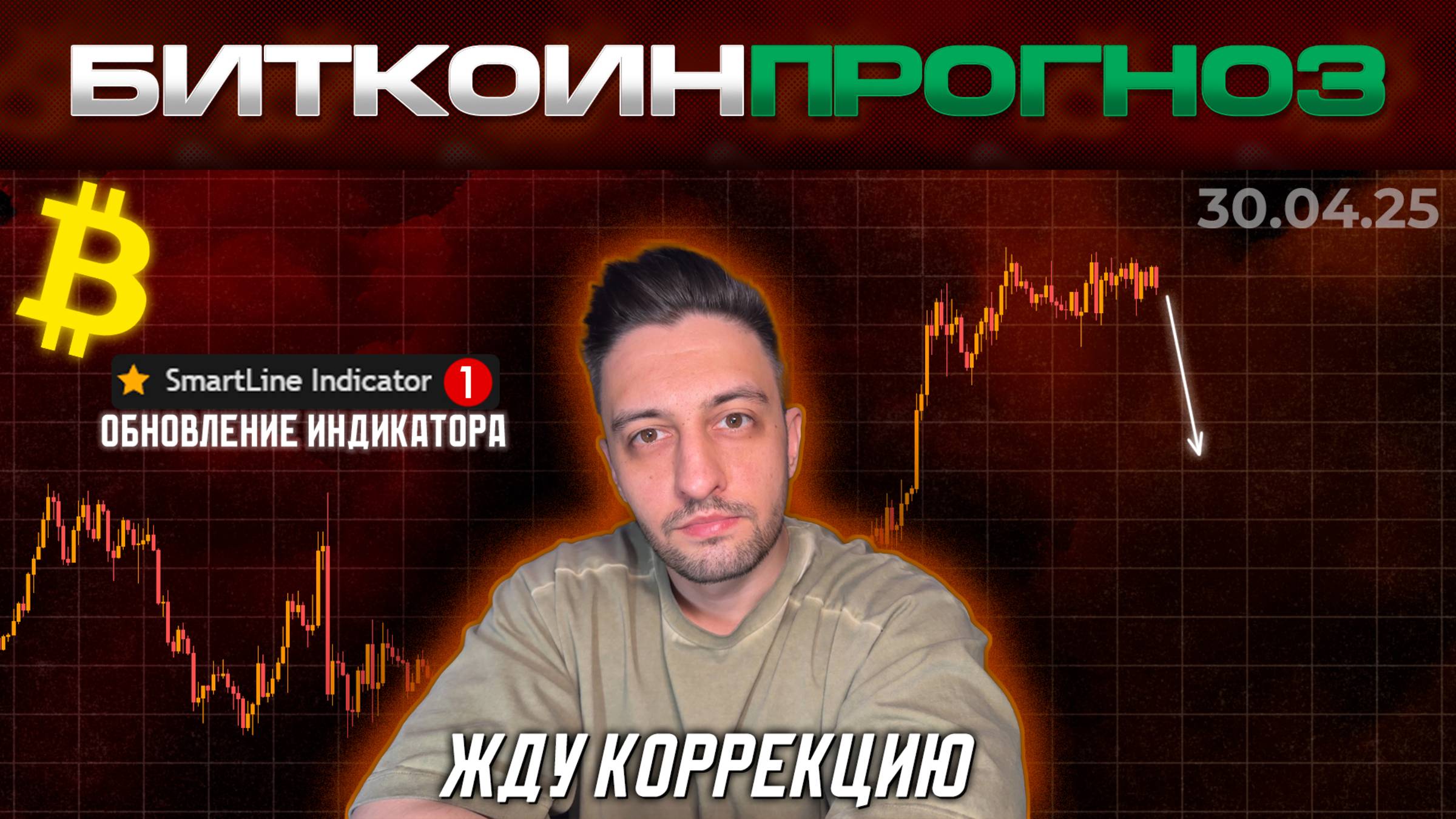 Обзор Битка / Ставлю на Коррекцию / Обновление Индикатора