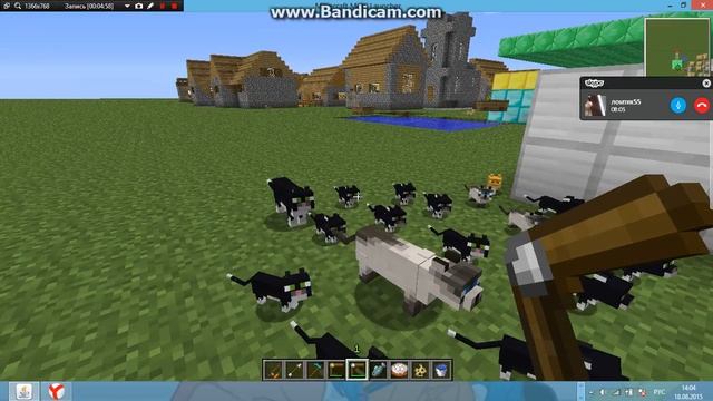 клип майнкрафт мой кот любит ип хоп и рыжий кот ня^^ смотреть онлайн