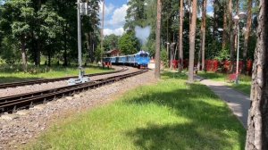 Детская железная дорога в Кратово.