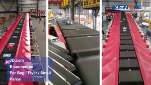 Kengic - Демонстрация проектов поперечно-ленточных сортировщиков