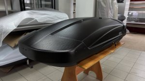 Усиленный автобокс на крышу Voyage Tortuga 440л 183х86х42 цвет Черный матовый