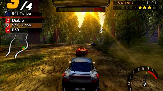NFS Hot Pursuit 2 PS2 - За рулем Porsche 911 Turbo версии NFS