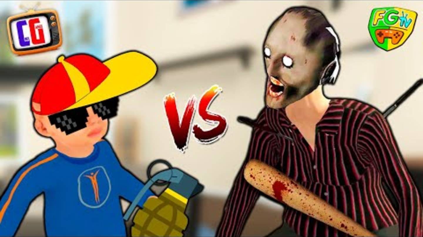 ВРЕДНЫЙ ВНУК ПРИЕХАЛ К БАБУЛЕ ГРЕННИ! Играем в Granny Simulator вместе с Funny Games TV смотреть онлайн