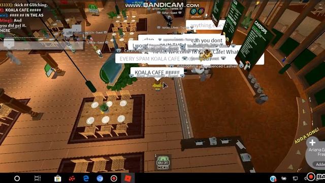 Trolling on koala cafe!!!!