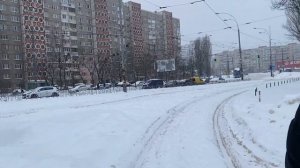 КИЕВ ОБОЛОНЬ Зима 2021/Ukraine Kiev