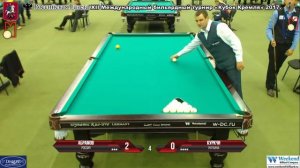 XII Международный бильярдный турнир «Кубок Кремля» Абрамов Иосиф - Куркчи Федор