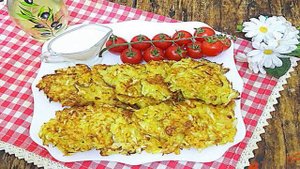 Капустные оладьи с рисом