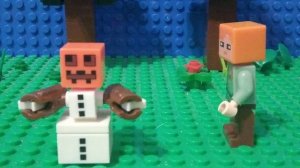 аликс спауйнит мобов лего майнкрафт